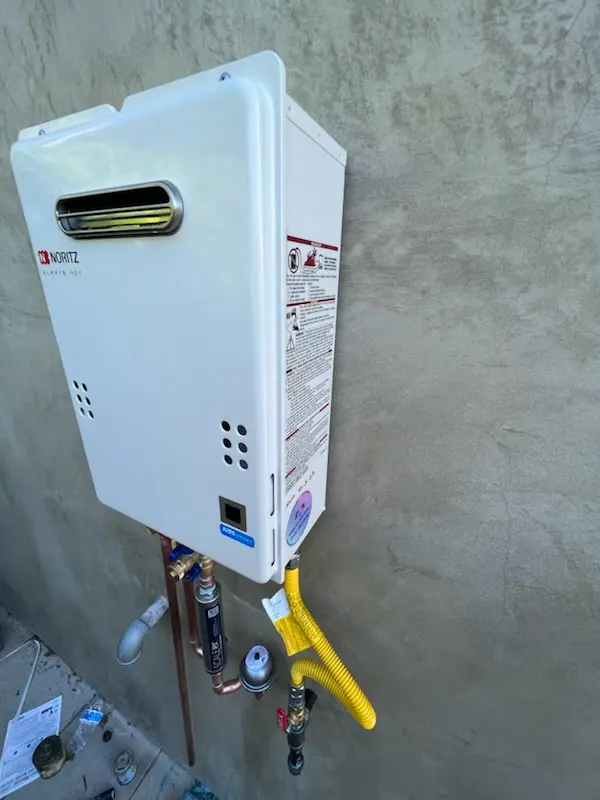 Tankless water heater installation for Metro East homes